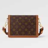 Louis Vuitton M46537 Monogram Dauphine Lock XL mini shoulder