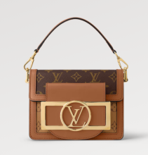 Louis Vuitton M46537 Monogram Dauphine Lock XL mini shoulder