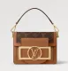 Louis Vuitton M46537 Monogram Dauphine Lock XL mini shoulder