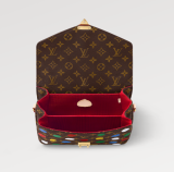 Louis vuitton M46384 monogram LV x YK POCHETTE MÉTIS