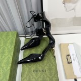 Gucci women high heel 8.5cm shoes HG230032902