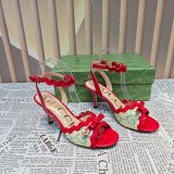 Gucci women high heel 7.5cm shoes HG23061205