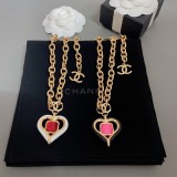 Chanel 1:1 jewelry necklace YY23061707