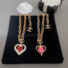 Chanel 1:1 jewelry necklace YY23061707