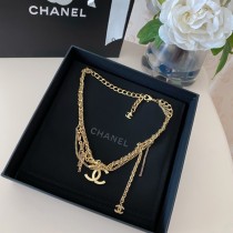 Chanel 1:1 jewelry necklace YY23061711