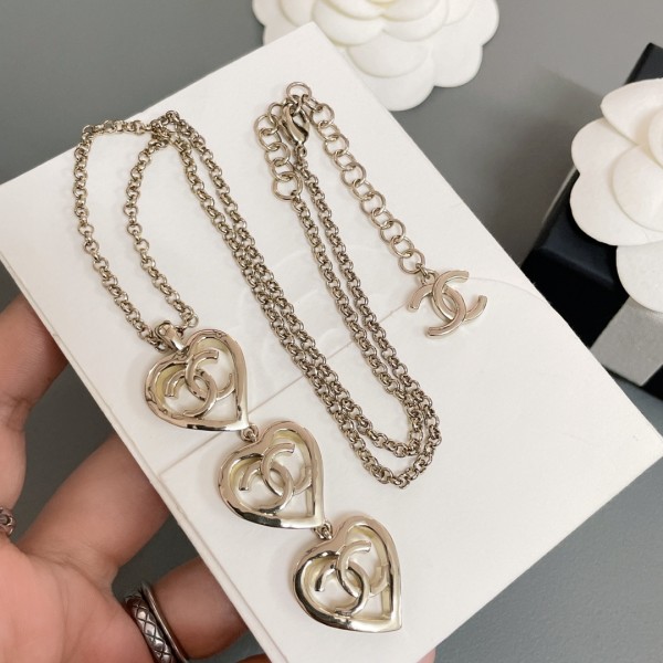 Chanel 1:1 jewelry necklace YY23061715