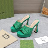 Gucci women high heel 11cm shoes HG23070110