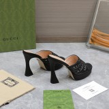 Gucci women high heel 11cm shoes HG23070110