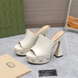 Gucci women high heel 13cm shoes HG23070109