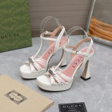 Gucci women high heel 11cm shoes HG23070710