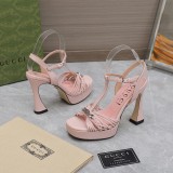 Gucci women high heel 11cm shoes HG23070710