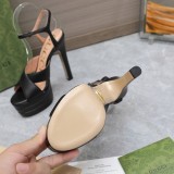 Gucci women high heel 14cm shoes HG23070712