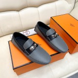 H*erme*s Dress shoes leather JBNX 23071102