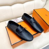 H*erme*s Dress shoes leather JBNX 23071109