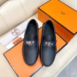 H*erme*s Dress shoes leather JBNX 23071103