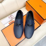 H*erme*s Dress shoes leather JBNX 23071109