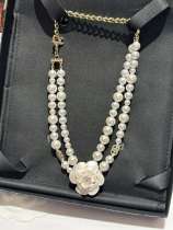 Chanel 1:1 jewelry necklace yy23072409