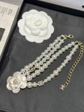 Chanel 1:1 jewelry necklace yy23072409