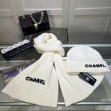 C*hanel Hat and Scarf huamei 230837