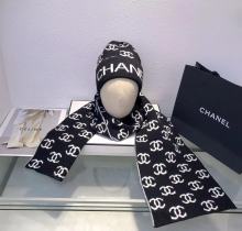 C*hanel Hat and Scarf huamei 230836