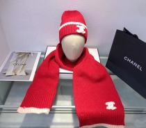 C*hanel Hat and Scarf huamei 230835