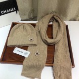 C*hanel Hat and Scarf huamei 230838