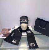 C*hanel Hat and Scarf huamei 230834