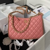 Channnel 6 colors Original Leather Long Chain Shoulder DJ230906