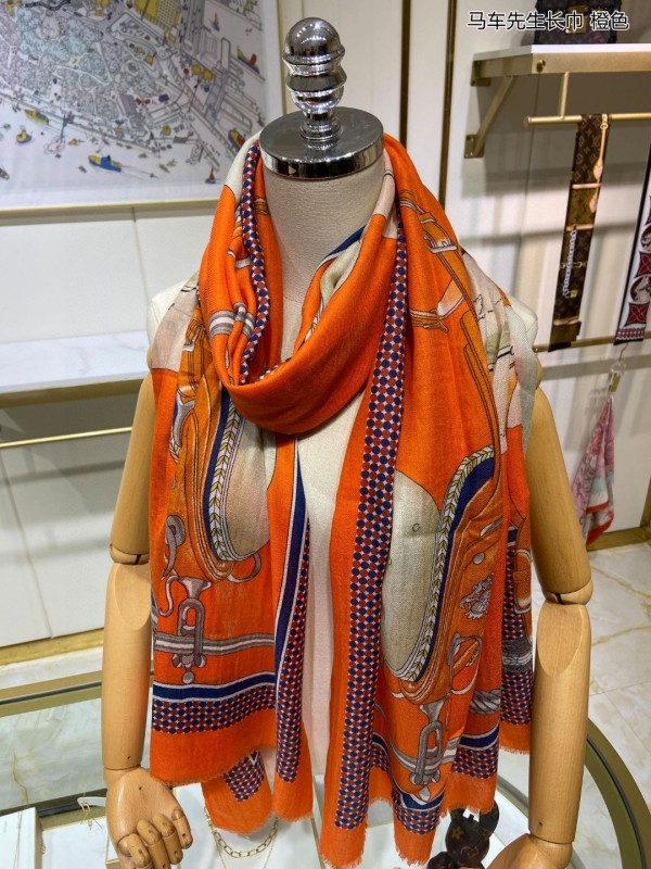 Hermes scarf cashmere 110*200cm AN2310112