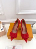 Louis Vuitton women high heel 8cm shoes HG2310818