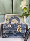 Dior original MEDIUM LADY D-JOY BAG DMZ23112706