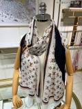 L V Scarf cashmere 110-200CM AN23120526