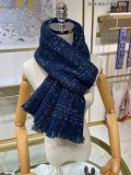 C*hanel Scarf cashmere 60-190CM AN23120536