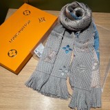 L V Scarf cashmere 30-174CM AN23120518