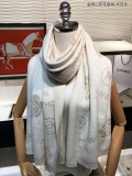 C*hanel Scarf cashmere 62-195CM AN23120535