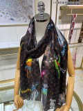 L V Scarf cashmere 110-200CM AN23120515