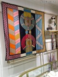 Hermes Scarf cashmere 140-140CM AN23120543