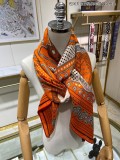 Hermes Scarf cashmere 140-140CM AN23120544