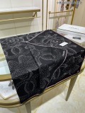 C*HANEL scarf cashmere 140*140CM AN23120557