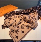 L V Scarf cashmere 52-190CM AN23120524