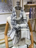 C*hanel Scarf cashmere 60-200CM AN23120539