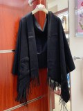 C*hanel Scarf cashmere 70-195CM AN23120537