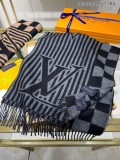 L V Scarf cashmere 40-179CM AN23120514