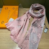 L V Scarf cashmere 30-174CM AN23120518