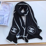 C*hanel Scarf cashmere 100-200CM AN23120533