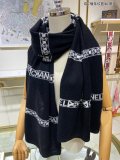 C*hanel Scarf cashmere 60-190CM AN23120538