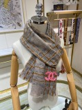 C*hanel Scarf cashmere 48-190CM AN23120540