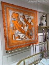 Hermes Scarf cashmere 140-140CM AN23120544