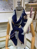 Hermes Scarf cashmere140-140CM AN23120546