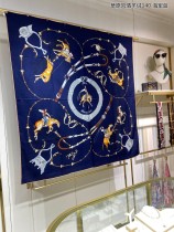 Hermes Scarf cashmere140-140CM AN23120546